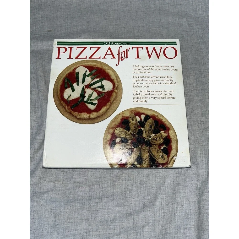 Old Stone Oven 'Pizza for Two' TWO (2) 8.5